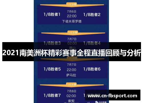 2021南美洲杯精彩赛事全程直播回顾与分析